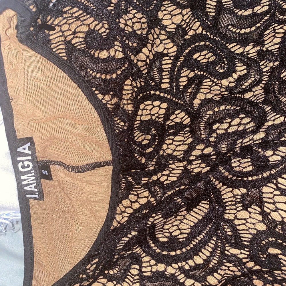 Low rise Y2K lace pants